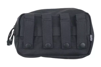 Small Horizontal Cargo Pouch - Black