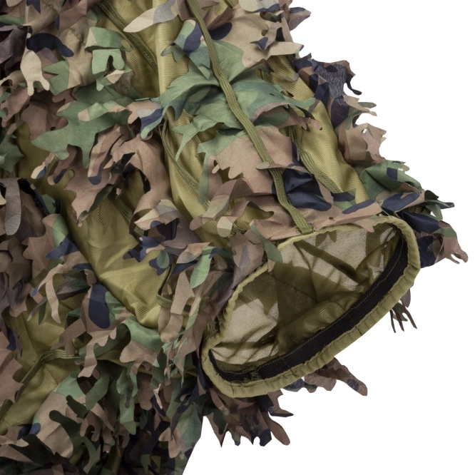 Traje de camuflaje Helikon-Tex LEAF GHILLIE SET® - Woodland