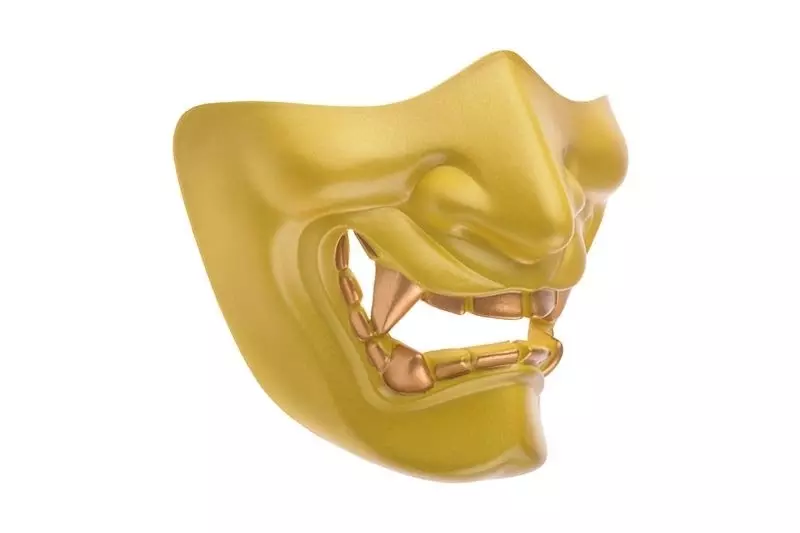 Máscara del diablo - oro