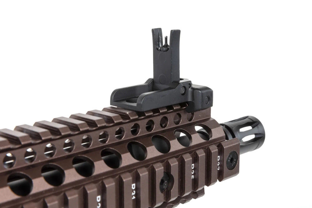 Carabina Golden Eagle Daniel Defense MK18 MC6593MTT GBB Plana Tierra Oscura airsoft