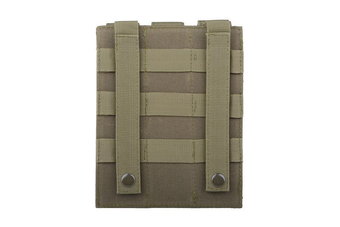 Pouch triple para cargadores de munición tipo MP5 - verde oliva