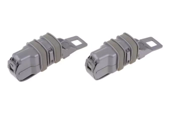 Zestaw 2 ładownic FAST na magazynki pistoletowe - foliage green