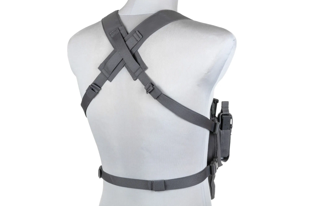 Peto Polivalente Wenator 2.0 Chaleco Táctico PRIMAL GEAR Gris Batalla