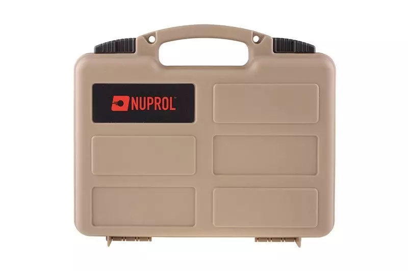 Mallette de pistolet Étui à pistolet Nuprol PNP - tan