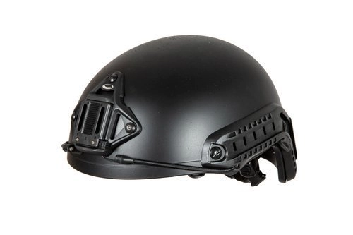 Réplica del casco Versión pesada de aramida balística - negra