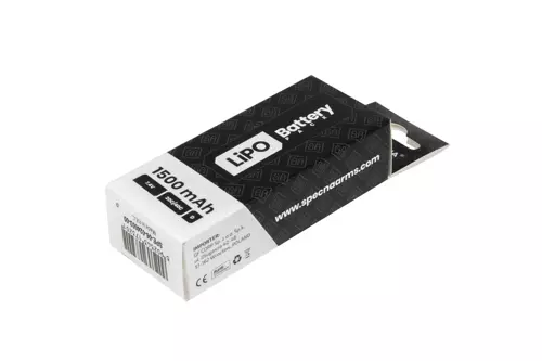 LiPo 7,4V 1500mAh 20/40C Battery - Butterfly Configuration - T-Connect (Deans)