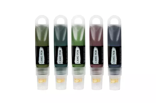 Juego de 5 pinturas de camuflaje Camo-Pen - bosque