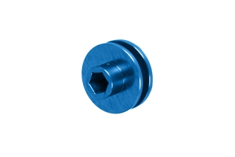 Mando Hop Up CNC de aluminanio para réplicass STORM PC1 Azul