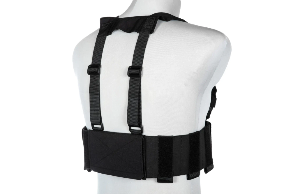 Nízkoprofilová chest rig - černá