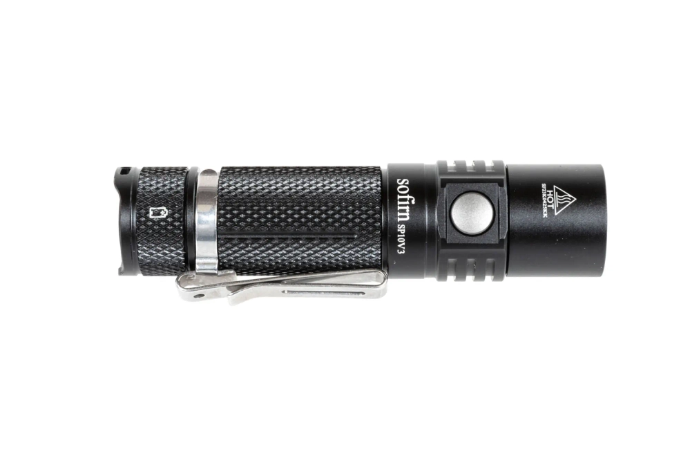 Sofirn SP10V3 Pro torche avec batterie rechargeable Noir