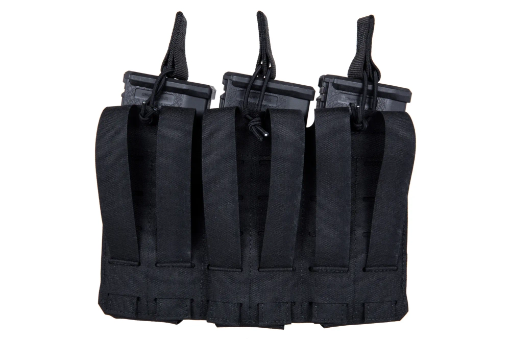 M-Tac Cargador flexible para 3 cargadores Elite Laser Cut Negro