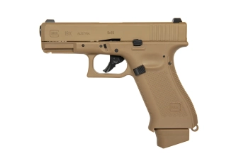 GBB Glock 19X CO2 pistol replica - coyote (OUTLET)