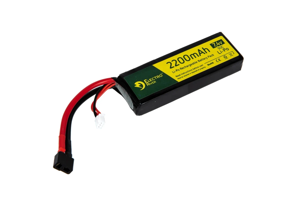 Batterie LiPo 7,4V 2200mAh 50C