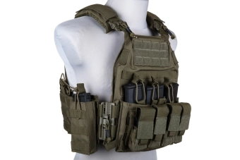 Taktická vesta Plate Carrier 8944-1 GFC Tactical zelená