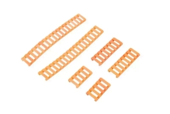 Zestaw osłon na szyny RIS - różowy