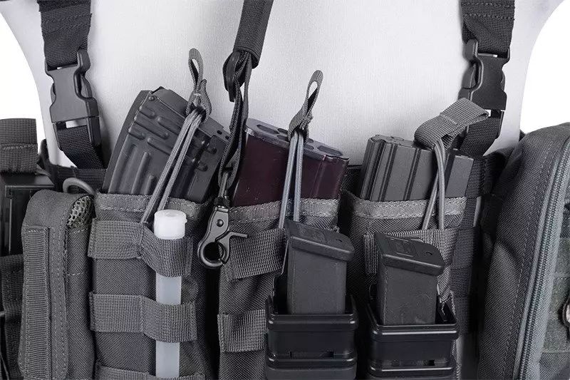Chaleco táctico Dinámica Chest rig - Gris Primal