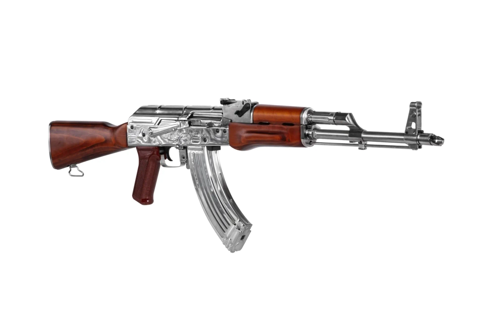 Carabine d'assaut ASG LCT LCKM (acier inoxydable)
