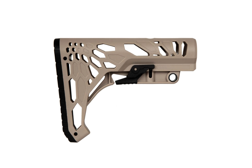 HM0321 Lightweight Polymer Stock for M4/M16 Replicas - Tan