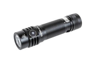 Sofirn SC18 zaklamp met oplaadbare batterij Zwart