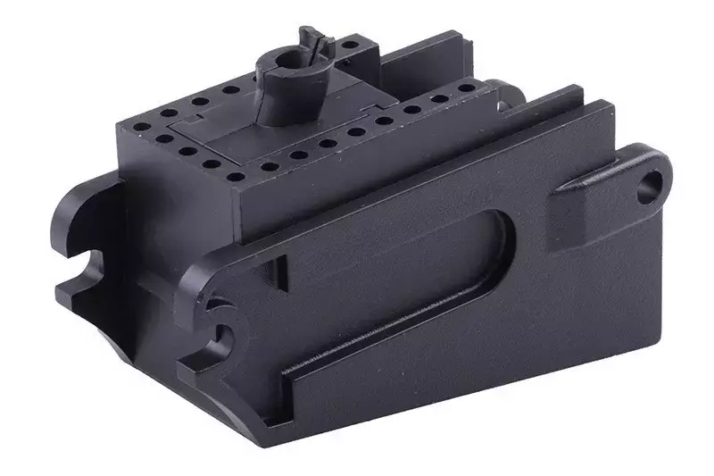 El adaptador tienegasynks M4/M16 para réplicas tipo G36