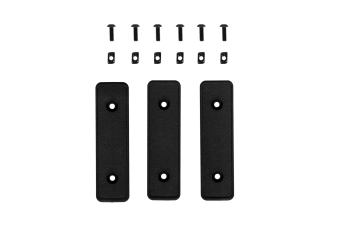 Panneaux de protection pour rails KeyMod et M-LOK Noir