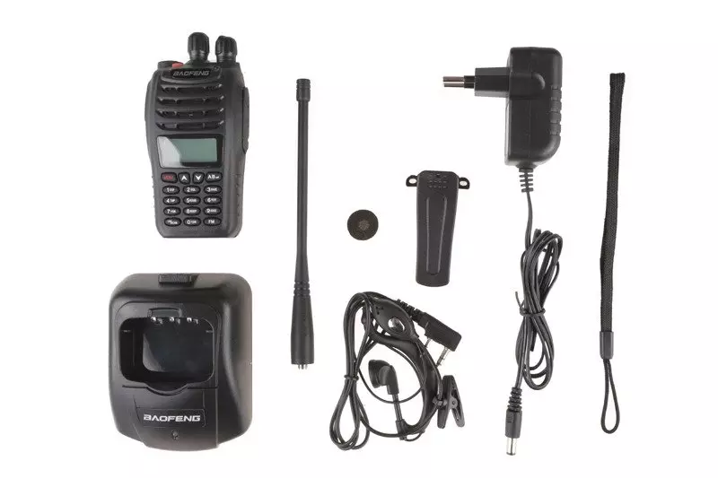 Radio portative Baofeng UV-B5 (VHF/UHF) à deux canaux, 1/5W