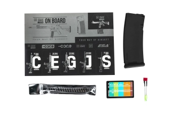 Specna Arms SA-C22 CORE™ HAL ETU™ Karabina airsoft pouze pro jednu střelbu černá