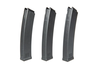 Set of 3 Mid-Cap 80 BB Magazines for KWA QRF Mod.1 Replicas