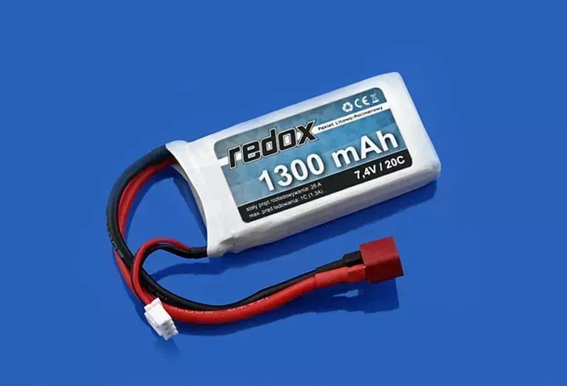 Redox LiPo 1300 mAh 7,4V 20C battery