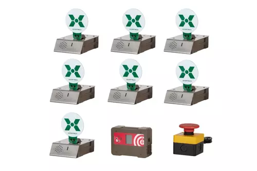 XTS-105 1C6T electronic shooting target set