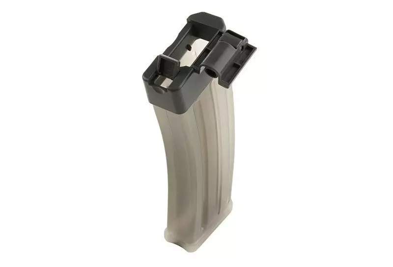 Magazine style BB container