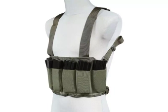 Niskoprofilowa kamizelka Speed Chest Rig - Sage Green