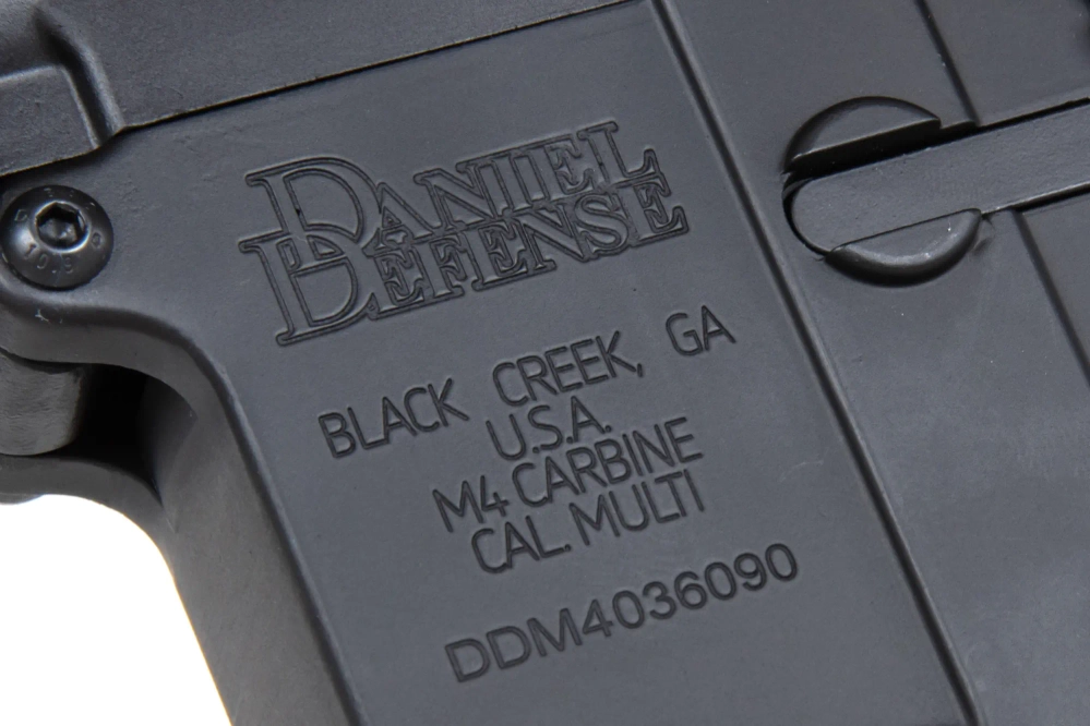 Airsoftová puška Specna Arms Daniel Defense® RIS III 10,5'' SA-P27 PRIME™ Aster II ETU s bezkomutátorovým motorem Černá