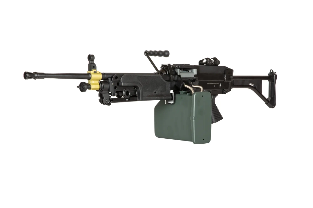 Replika karabinu maszynowego SA-249 MK1 EDGE™ - Czarny