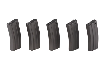 Juego de 5 magasynks real-cap 30 bolas para M4/M16 - gris