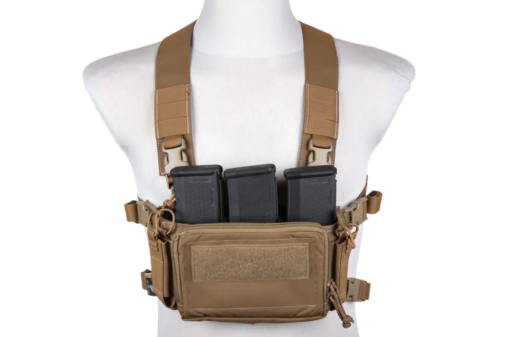 Chest Rig Vest Ape Force Gear D3CRM Coyote Brown
