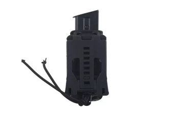 Funda SMC para cargador fila única (QD para cinturón) - negro