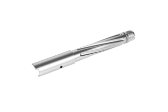 M45/CQP 2 Way Fixed"  Carbon8 Non-Recoiling Outer Barrel - Silver"