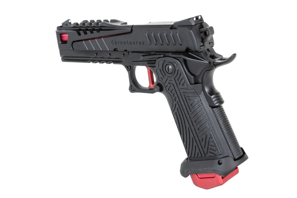 Pistolet ASG ICS Hi-Capa Carnotaurus Dual Power (z magazynkiem na CO2)