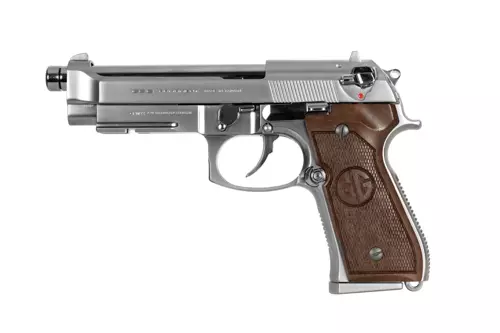 Réplique du pistolet GPM92 GP2 en édition limitée - argent