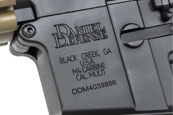 Specna Arms Daniel Defense® MK18 SA-P19 Prime™ HAL™ ETU airsoft Carbine High Torque Half-Tan Version