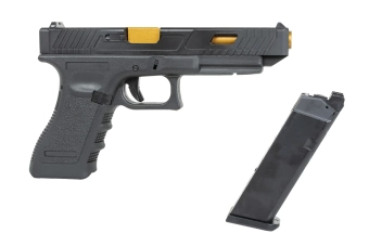 East Crane EC-1202 airsoft pistole Černá a zlatá