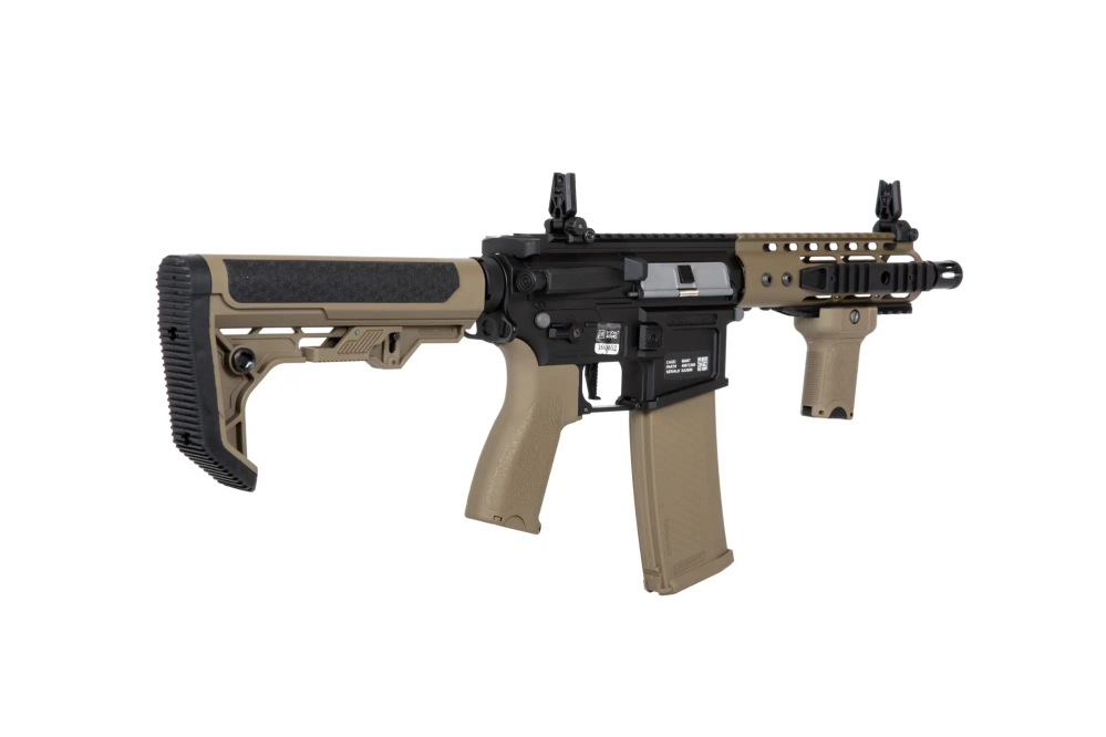 SA-E12 EDGE 2.0™ GATE ASTER Poloplášťová airsoftová zbraň karabiny - Nová pažba/Light Ops Stock
