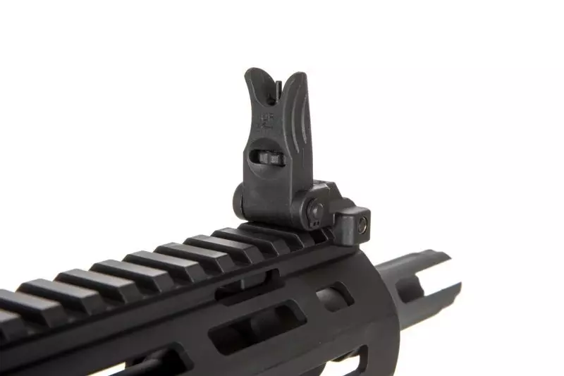 Airsoftová zbraň puškaka Helios KAC SR-16E Mod2 CQB M-LOK - černá