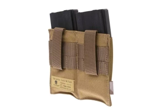 Dvojitý rychlopalný nosič pro zásobníky typ M4/M16 - coyote brown