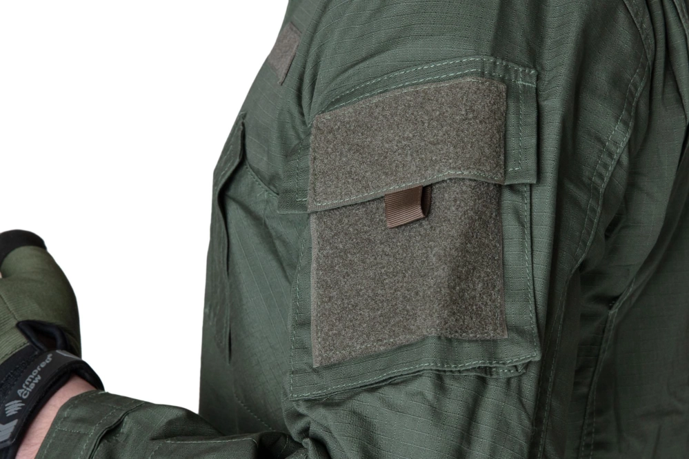 Conjunto de uniforme Primal ACU - red dotde oliva