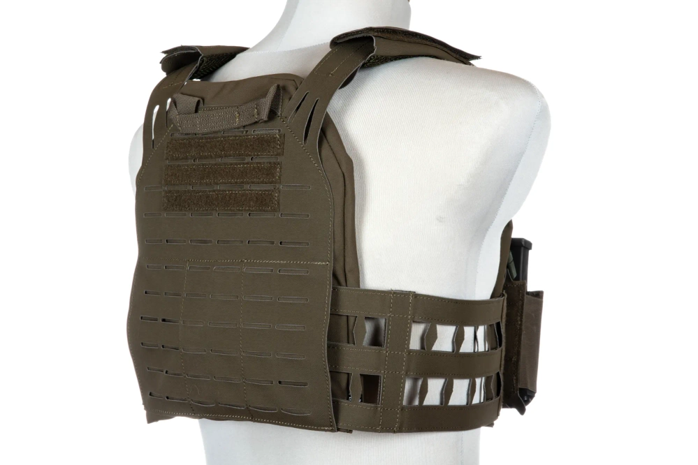 Stegadon lasergesneden tactisch vest - Olijf