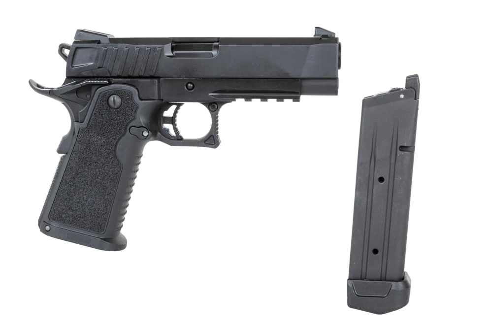 ICS Hi-Capa Legacy Dual Power airsoft pistol (with CO2 magazine)