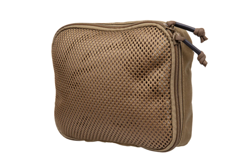 Poche avec fenêtre en filet - Coyote Brown