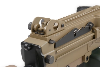 Airsoft kulomet H.M.G. MK46 - tan